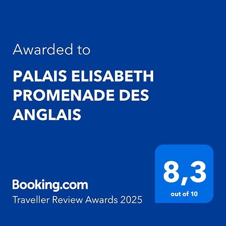 Palais Elisabeth Promenade Des Anglais Nice Exterior foto